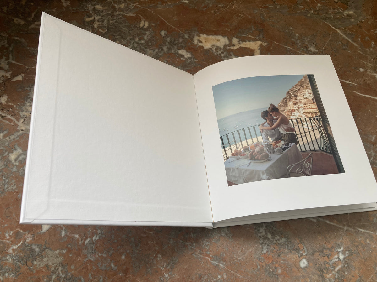 Interior front page of travel photobook from There & Back Editions