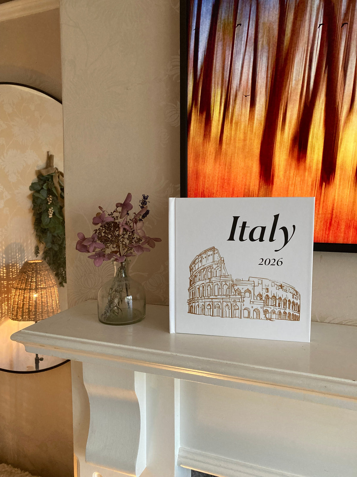 There & Back Editions travel photobook in a lounge