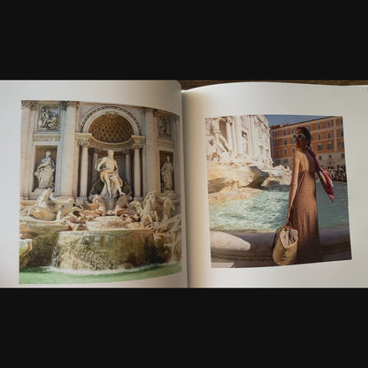 Video of pages inside a There & Back Editions Travel Photobook